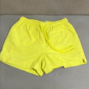 Standard Cloth Bright Yellow Swim Shorts